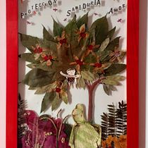 Proyecto del curso prensado de flores de Happy Green Family. Arts, and Crafts project by mlwerning75 - 03.15.2021