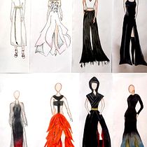 Ángeles caídos . Design de moda projeto de Alex Prato - 17.04.2021