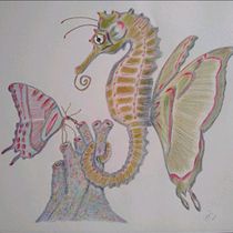 Mi Proyecto del curso: Ilustración surrealista inspirada en la naturaleza. Creativit, Drawing, Pencil Drawing, Artistic Drawing, and Traditional illustration project by Ana Karina Moreno - 03.15.2021