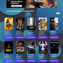 Mi Proyecto del curso: Diseño de interfaces para sitios web y aplicaciones / Manguito store. Un proyecto de Diseño gráfico y Diseño Web de Diego Bobadilla Castillo - 15.03.2021