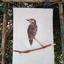 Mi Proyecto del curso: Pintar con hilo: técnicas de ilustración textil. Arts, Crafts, Embroider, Sewing, Creativit, and DIY project by Aída Muñoz Valderrama - 03.16.2021