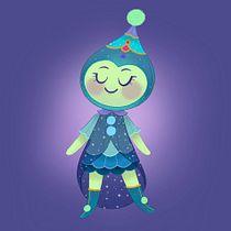  Textile Toys: diseño y creación de personajes en tela  ( water fairy ). Un projet de Art to, Artisanat , et Broderie de Judith White - 16.03.2021