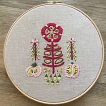 My project in Theory of Colour for Textile Projects course. Embroider project by camillahamilton - 03.16.2021