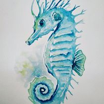 Mi Proyecto del curso: Técnicas experimentales de acuarela para principiantes . Traditional illustration project by Isa García - 03.17.2021