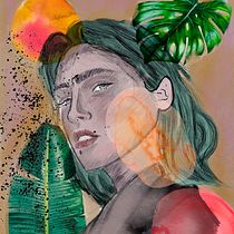 My project in Illustrated Portraits with Procreate course. Desenho digital, Ilustração digital, e Pintura digital projeto de Martina Giannotta - 16.03.2021