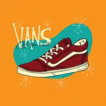 Vans - ilustraciones . Projekt z dziedziny Trad, c i jna ilustracja użytkownika Ricky Arvizu - 16.03.2021