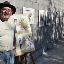 Dique Pirquitas Catamarca. Acuarelas 25 x35. Projekt z dziedziny Malowanie akwarelą użytkownika enriquelovell50 - 16.03.2021