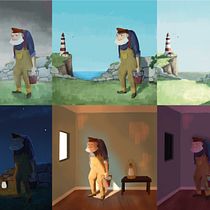 Iluminación para pintura digital. Fine Arts, Concept Art, Creativit, Drawing, Digital Drawing, Character Design, Traditional illustration, and Digital Illustration project by Cristina Luna Orihuela - 03.16.2021
