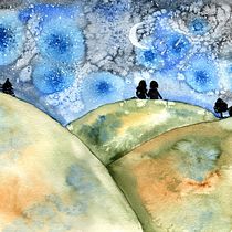 Mein Kursprojekt: Moderne Aquarelltechniken - Diverse Übungen. Un progetto di Disegno di Silvia Stangl - 07.05.2021