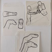 Meu projeto do curso: Desenho anatômico para principiantes. Drawing project by perwrao - 03.22.2021