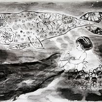 My project in India Ink Illustration with Japanese Influence course. Traditional illustration & Ink Illustration project by seehcheng - 03.17.2021