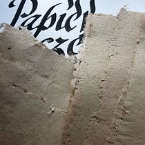 My project in Artisanal Paper Elaboration course. Arts, and Crafts project by Joanna Zakrzewska - 03.17.2021