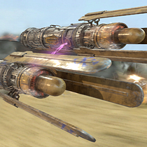 Anakin's Podracer. 3D, and Film project by Israel González - 03.17.2021