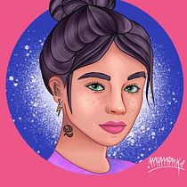 Mi Proyecto del curso: Retrato de personajes femeninos con Procreate. Digital Drawing project by maria95cb - 03.17.2021