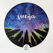 Mi Proyecto del curso: Técnicas modernas de acuarela. Un progetto di Graphic design, Pittura ad acquerello, Serigrafia, Teoria del colore, Tipografia, Design e Design digitale di Sandra Liscano - 28.03.2021
