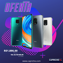 Promoção Redmi Note 9 128gb. E-commerce projeto de Laís - 17.03.2021
