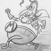 Mi Proyecto del curso: Introducción a la creación de personajes estilo cartoon. Un projet de Esquisse , Dessin au cra, on, Conception de personnages et Illustration traditionnelle de Nicolás Martínez Hojas - 18.03.2021