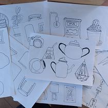 HERENCIAS. Fine Arts, Creativit, Pencil Drawing, Drawing, and Sketchbook project by Omar Sepúlveda Villaseca - 03.18.2021