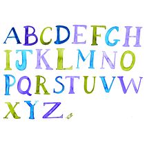 Watercolour Calligraphy. Un progetto di Lettering, Tipografia, Design tipografico, Pittura ad acquerello e Calligrafia di Beckie Clarke - 18.03.2021