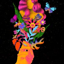 My project in Flat Illustration with Photoshop course. Digital Illustration, and Traditional illustration project by Nefeli Tsalta - 03.18.2021