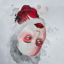 Mi Proyecto del curso: Retrato en acuarela a partir de una fotografía. Watercolor Painting project by Victoria Pruska - 03.18.2021