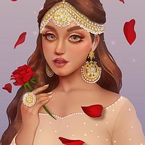 My project in Digital Fantasy Portraits with Photoshop course. Digital Drawing, Digital Illustration, Traditional illustration, Drawing, Portrait Drawing, and Digital Painting project by Nihan Rashid - 09.21.2020