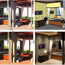 My project in Architectural Visualization with V-Ray Next for SketchUp course Ein Projekt aus dem Bereich Architektonische Illustration und Architektur von Anjali Wagh - 19.03.2021