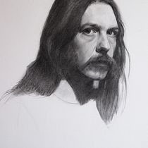 Mon projet du cours : Portrait réaliste au crayon graphite. Realistic Drawing project by madess2 - 03.19.2021