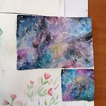 Mi Proyecto del curso: Técnicas modernas de acuarela. Un progetto di Creatività e Pittura ad acquerello di c_luna_b - 19.01.2021