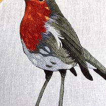My project in Painting with Thread: Textile Illustration Techniques course. Artesanato, e Bordado projeto de evvivalagio - 19.03.2021