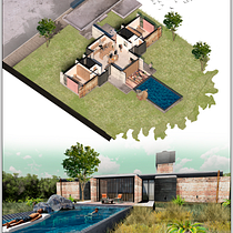 Mi Proyecto del curso: Ilustración digital de proyectos arquitectónicos. Architecture project by michelle_2111 - 03.20.2021