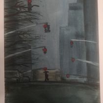 Mi Proyecto del curso: Paisajes urbanos en acuarela. Een project van Aquarelschilderen van carlos_alvarez_blanco - 15.03.2021