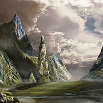 El camino al paraíso . Matte Painting project by Aura film & Arts - 03.20.2021