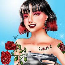 My project in Digital Fantasy Portraits with Photoshop course. Digital Illustration, Digital Painting, Traditional illustration, Drawing, Portrait Drawing, and Digital Drawing project by kotchasorn Khumsub - 04.06.2021