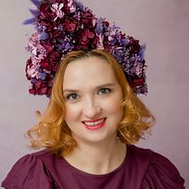 My beautiful floral crown. Creativit, Design, and DIY project by Mihaela Furtuna - 03.28.2021