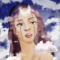 My project in Digital Fantasy Portraits with Photoshop course. Digital Illustration, Traditional illustration, Drawing, Portrait Drawing, Digital Drawing, and Digital Painting project by mirtodibosco - 03.21.2021