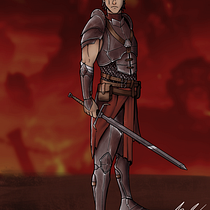 Mi Proyecto del curso: Caballeros. Manga project by damianplaza0 - 03.21.2021