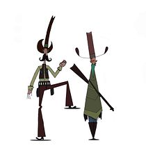 Mi Proyecto del curso: Fábrica de personajes ilustrados "LOS DOS LADRONES DEL VIEJO OESTE". Digital Illustration, and Drawing project by Sebastian Álvarez - 03.22.2021