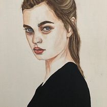 Mi Proyecto del curso: Retrato en acuarela a partir de una fotografía. Character Animation project by Lerby Evenboer - 04.14.2021