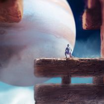 Honor Interplanetario. 3D, Concept Art, Color Correction, Creativit, Digital Drawing, 3D Design, 3D Modeling, and Digital Painting project by Mauricio López González - 03.22.2021