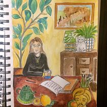 Il mio progetto del corso: Sketchbook per esplorare il tuo stile di disegno. Ilustração tradicional projeto de Annalisa Nencioni - 24.03.2021