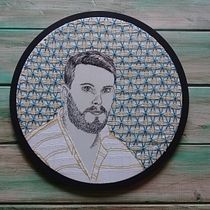 Mi Proyecto del curso: Creación de retratos bordados. Embroider project by Romina Rapacini - 03.22.2021