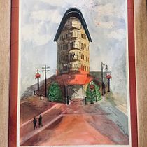 My project in Architectural Sketching with Watercolor and Ink course. Pintura em aquarela projeto de Patty - 04.04.2021