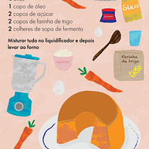 Meu projeto do curso: Receitas ilustradas: desenhe pratos deliciosos Ein Projekt aus dem Bereich Bildende Künste und Traditionelle Illustration von Thaís Alfeu - 22.03.2021