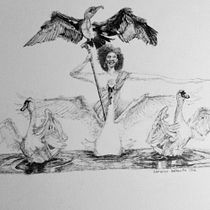 My project in Surrealistic Fineliner Illustration course. Ilustração tradicional, Desenho a lápis, Desenho, Desenho realista, Desenho artístico e Ilustração com tinta projeto de Didier Van Impe - 22.03.2021