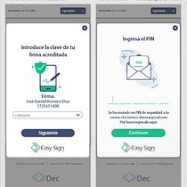 Plataforma para crear cuanta (firmar documentos online) Ein Projekt aus dem Bereich Design und Mobile Design von Sue Espinel - 22.03.2021