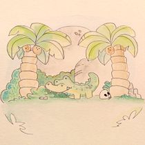 Meu projeto do curso: Técnicas de ilustração com aquarela e guache. Character Design, and Watercolor Painting project by Ana Accioli - 03.25.2021
