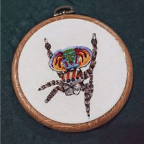 Mi Proyecto del curso: Técnicas de bordado realista. Embroider project by Esthela Gómez - 03.22.2021
