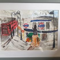 My project in Architectural Sketching with Watercolor and Ink course. Watercolor Painting project by malgorzata_siwiak - 03.23.2021