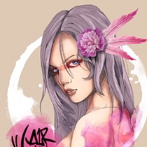 Retrato ilustrado con Procreate. Desenho e Ilustração tradicional projeto de Fher Aldea Fuentes - 23.03.2021